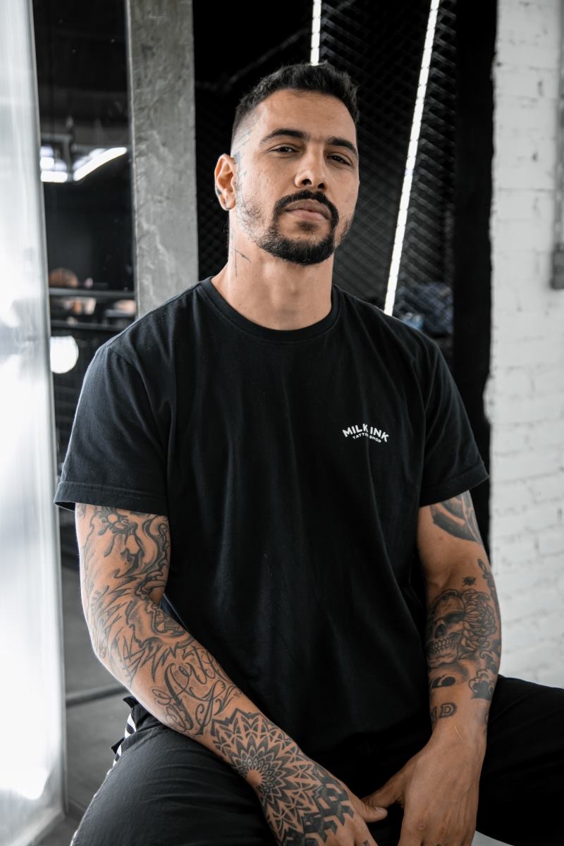 Daniel Heil, especialista em realismo, oriental e blackwork